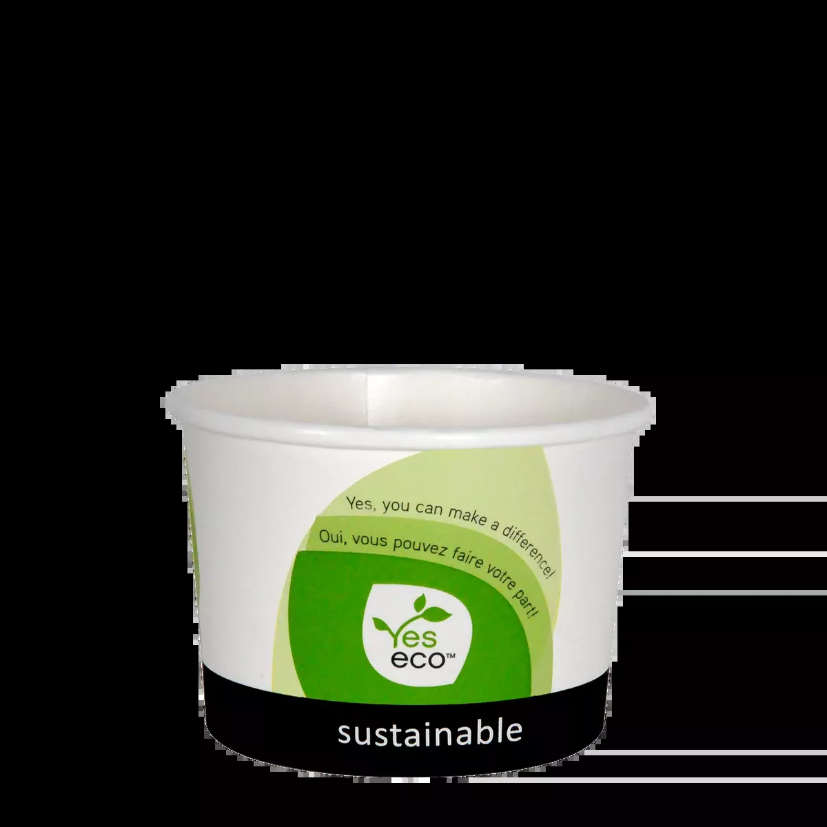 12 oz Eco Soup Bowls (500 Per Case) - Compostable