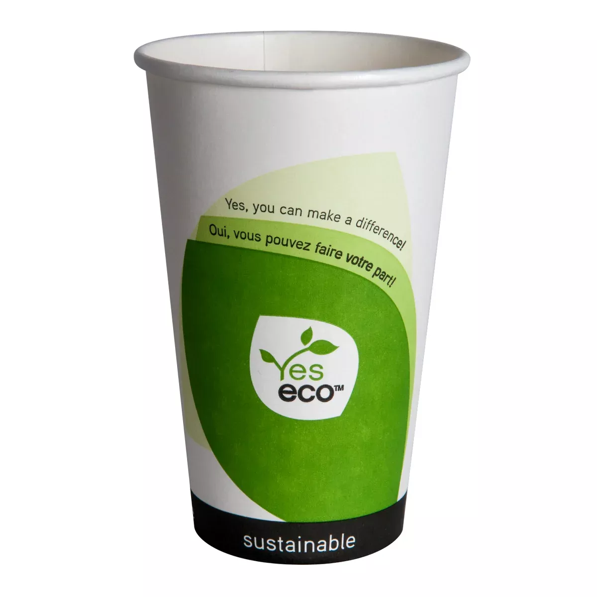16 oz Eco Coffee Cups (1000 Per Case) - Compostable