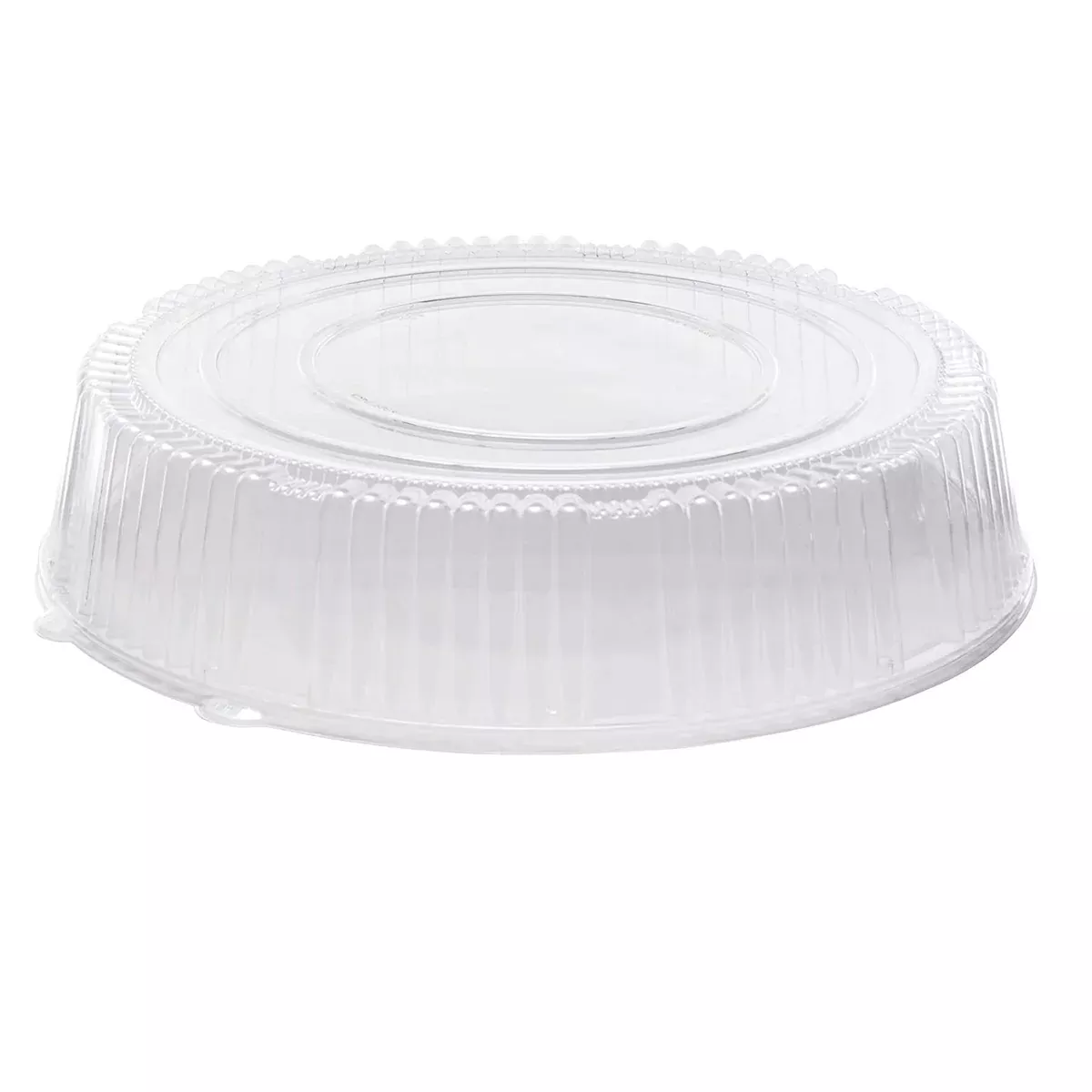 18" Clear Plastic Cater Tray Lids (25 Pieces) (jit)