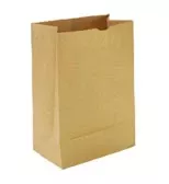 5 Lb Kraft Paper Bag (5.25"x3 3/8"x 10 13/16") (500 Per Case)