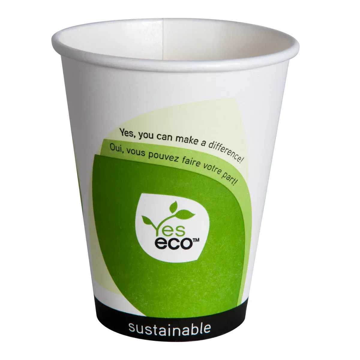 8 oz Eco Coffee Cups (1000 Per Case) - Compostable