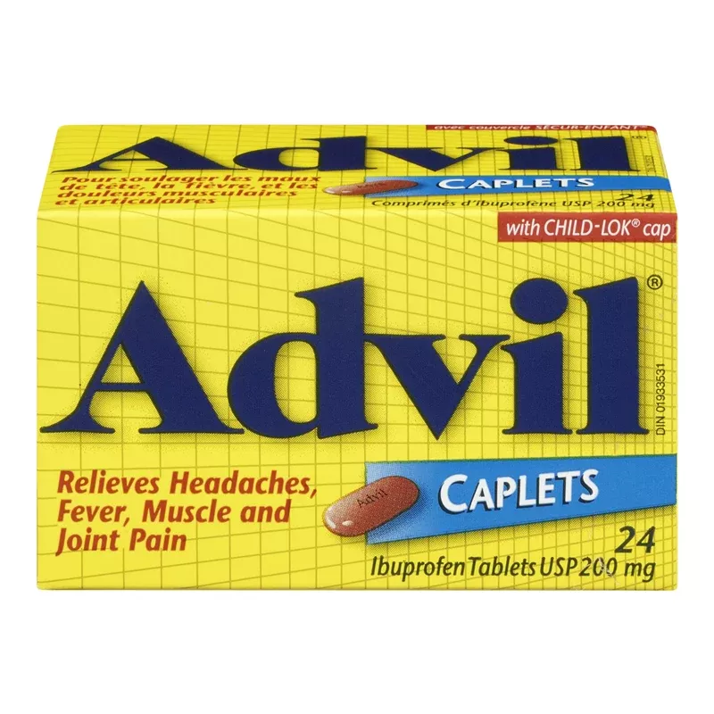 Advil Caplets (1-24 Caplets)(jit)