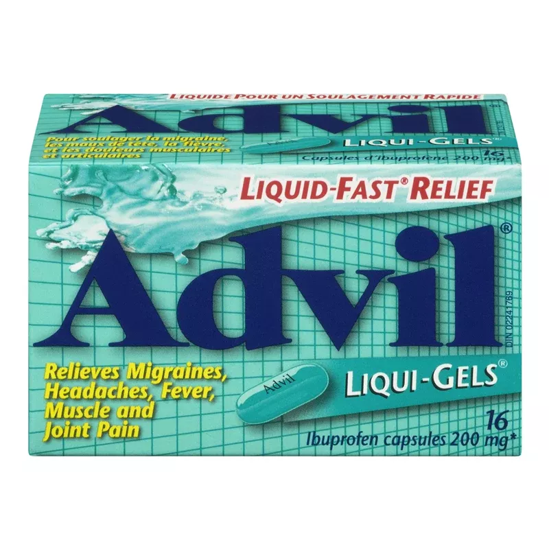 Advil Liqui-gels (1-16 ea) (jit)