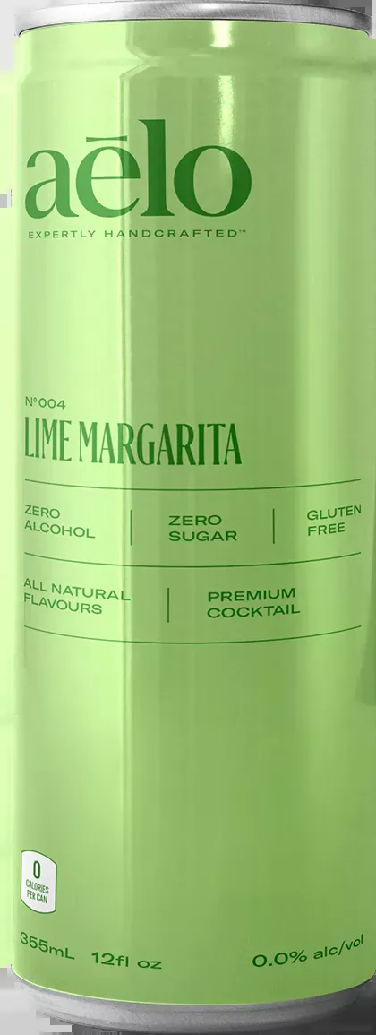 Aelo - Lime Margarita - Non Alcoholic (24 x 355)