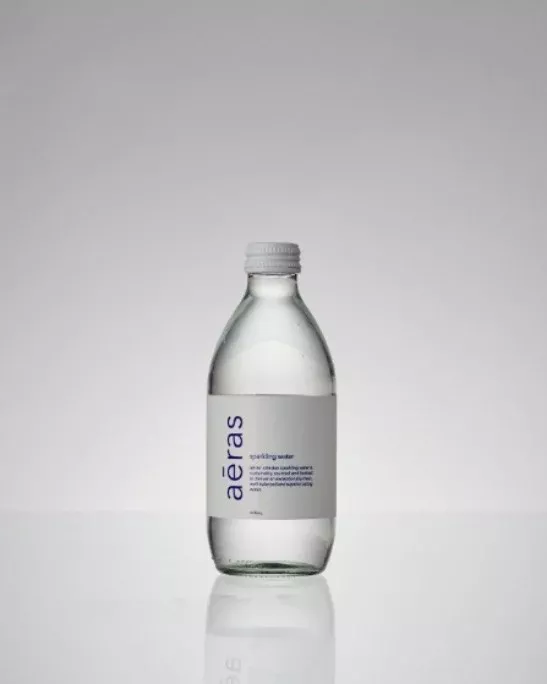 Aeras Premium Sparkling Water (Glass) (12x330ml)