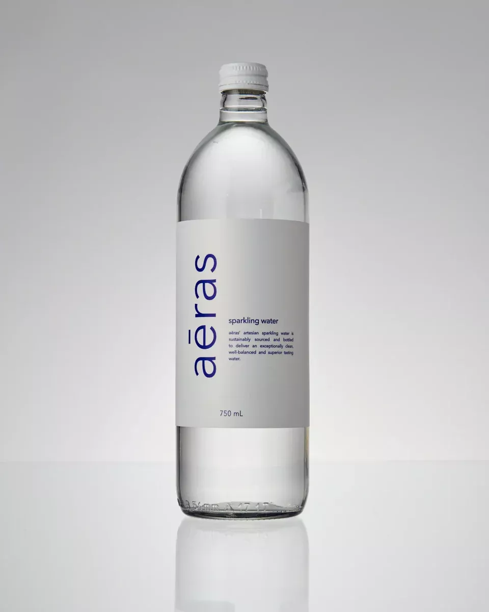 Aeras Premium Sparkling Water (Glass) (12x750ml)