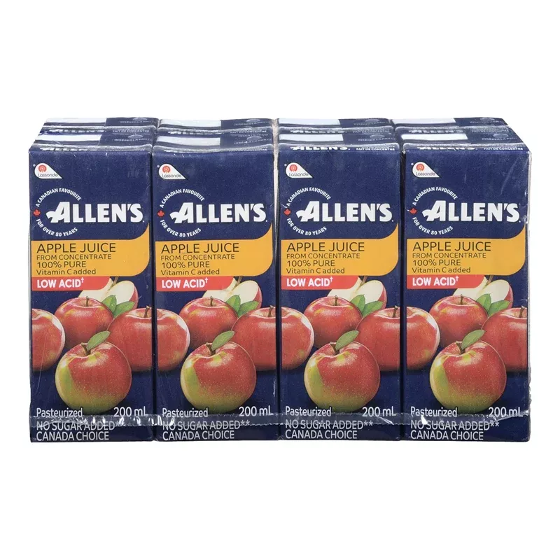 Allens Pure Apple Juice (Tetra) (32-200 mL)