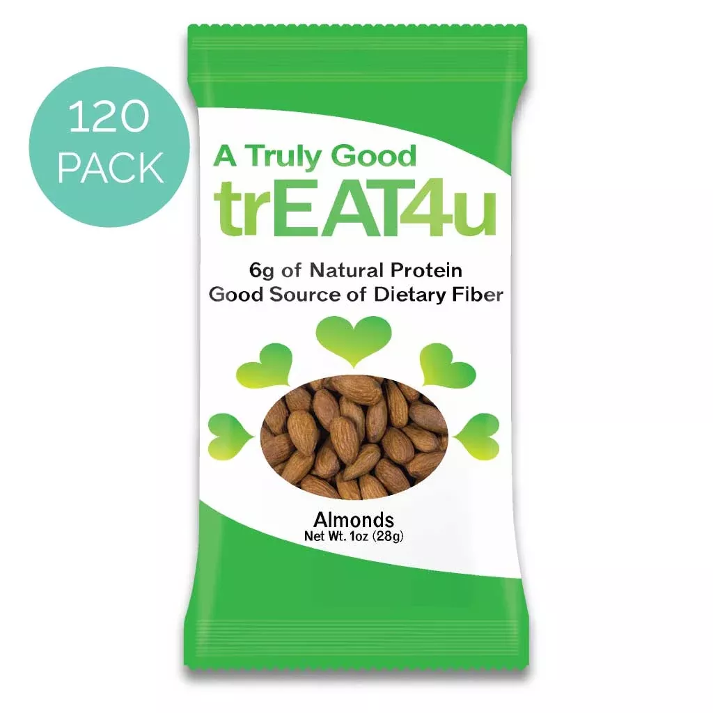 Almonds trEAT4u - 1oz, 120-count