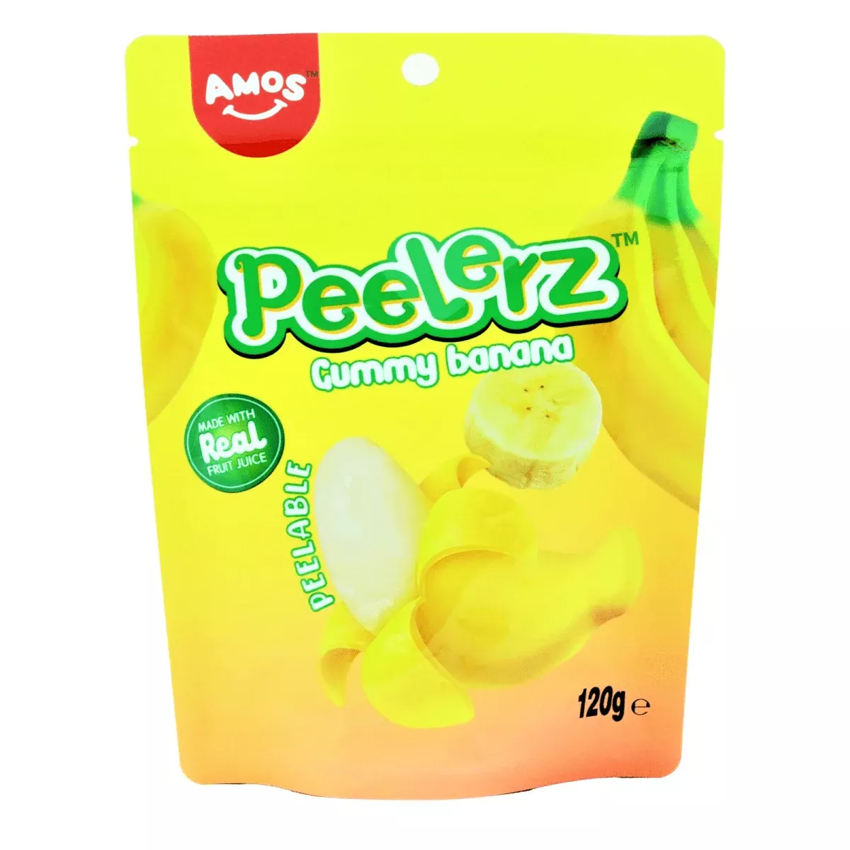 Amos Peelerz Gummy Banana 120g