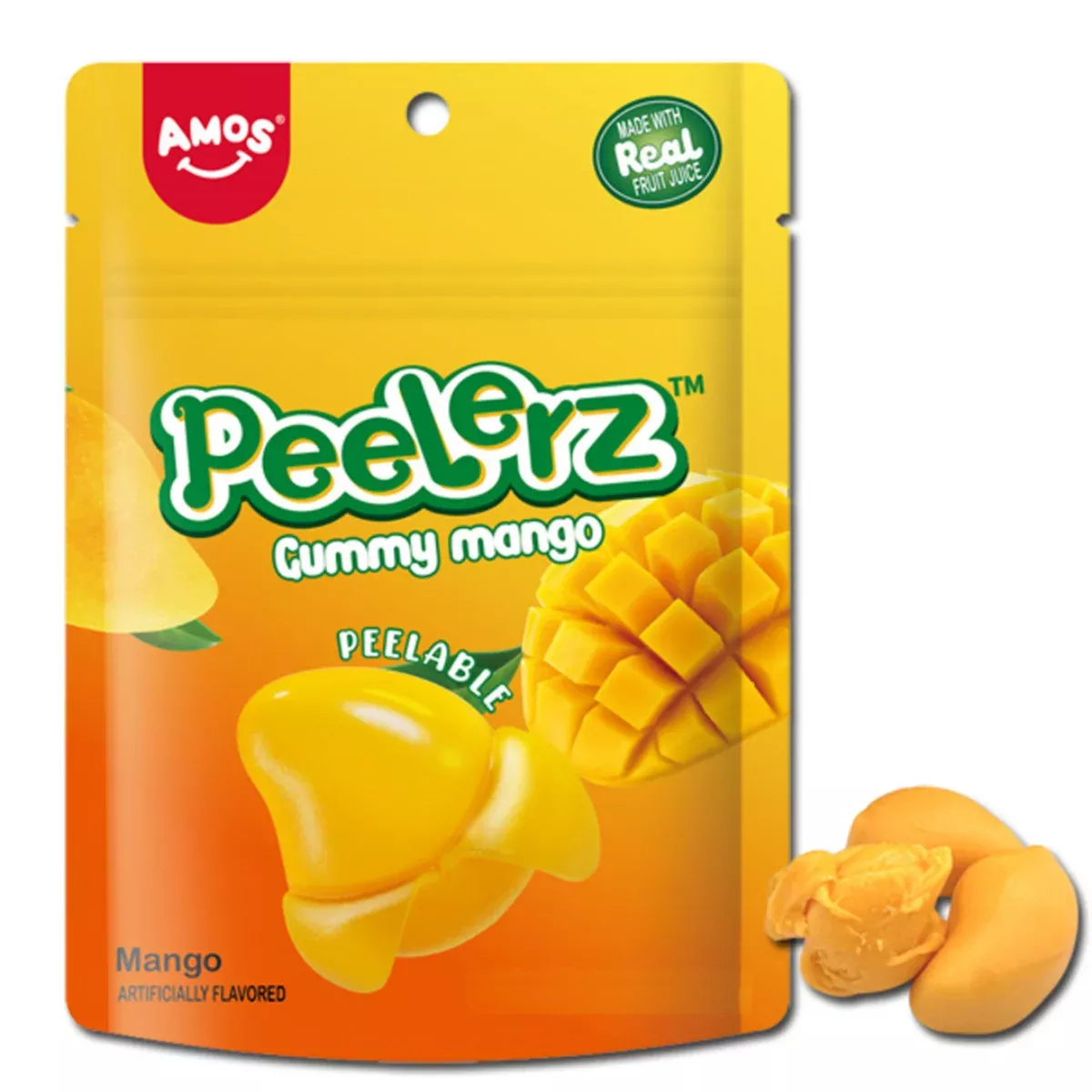 Amos Peelerz Gummy Mango 170G