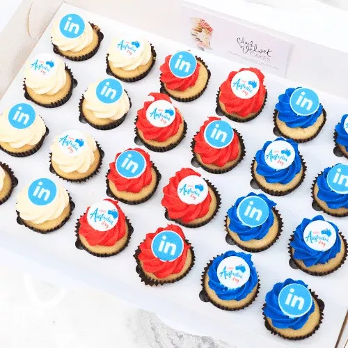 Australia Day Corporate Mini Cupcakes (24)