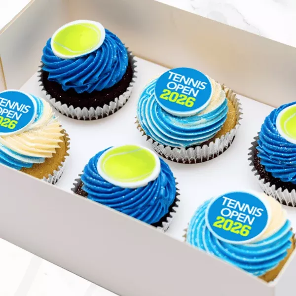Australian Tennis Treats Cupcakes (6)