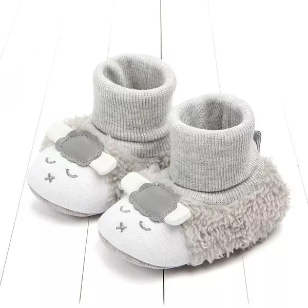 "Baby's First" Lamb Booties