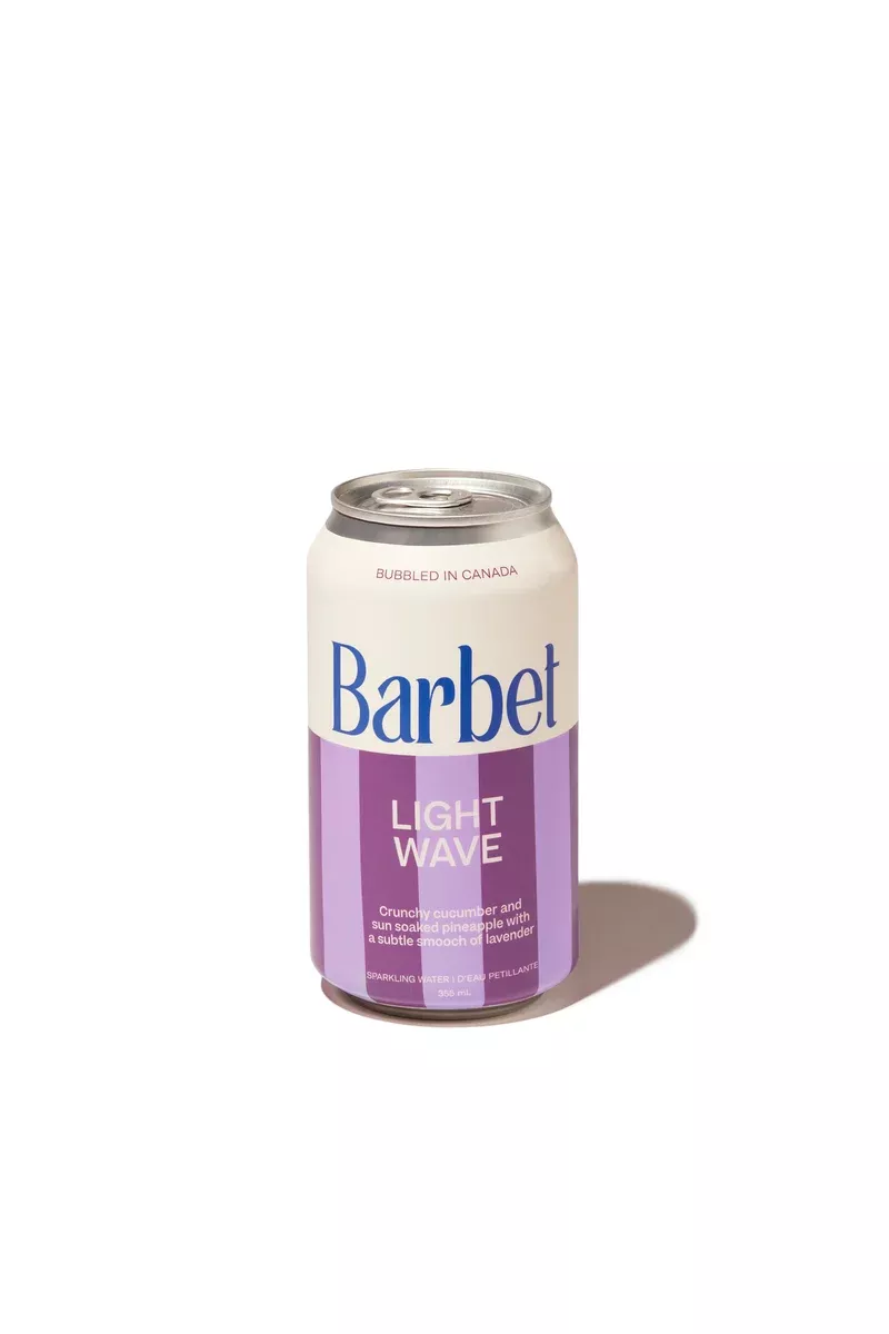 Barbet Sparkling Water - Light Wave (12x355ml)