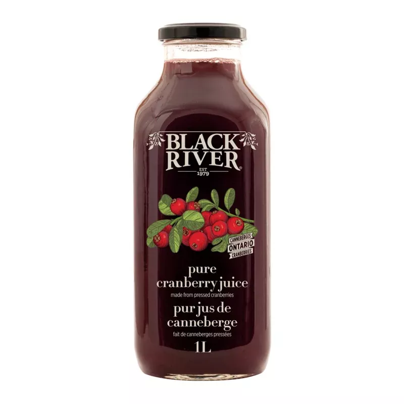 Black River 100% Juice Pure Cranberry (6-1 L) (jit)