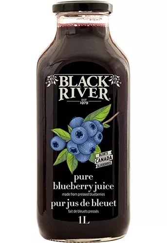 Black River Juice 100% Pure Blueberry (6-1 L) (jit)