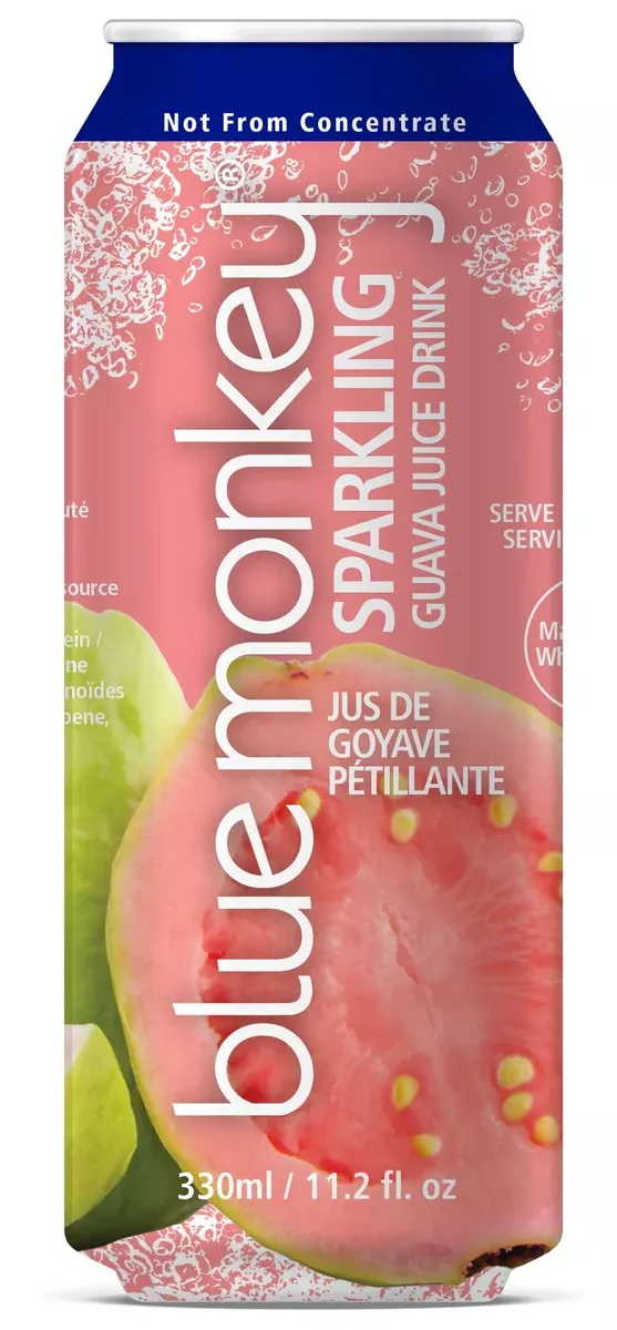 Blue Monkey Sparkling Guava Juice (12 - 330 mL)