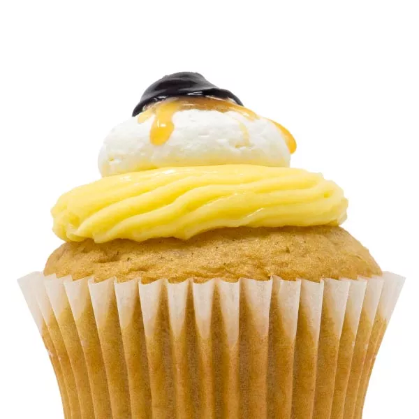 Blueberry Pancake Cupcake