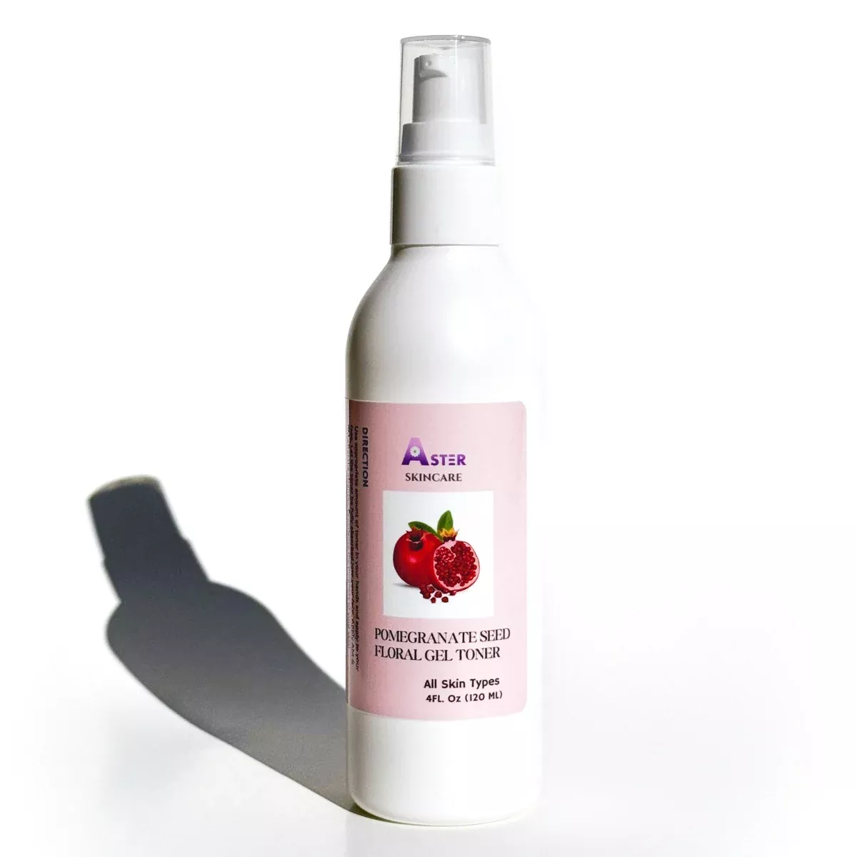 Brightening Floral Gel Toner | Pomegranate Extract | Vegan & Organic