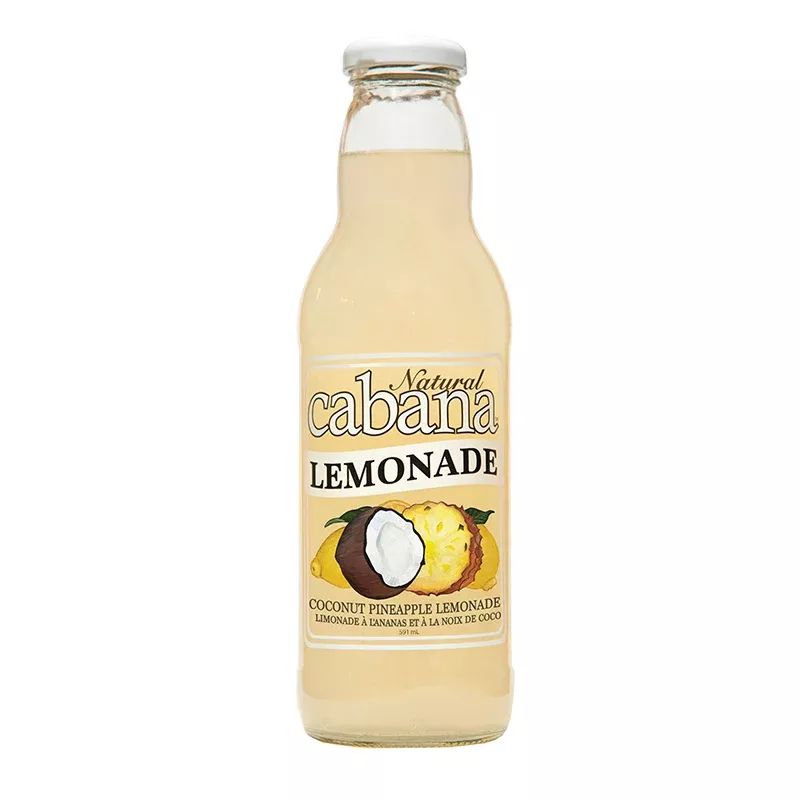 Cabana Natural Coconut Pineapple Lemonade (12-591 mL)