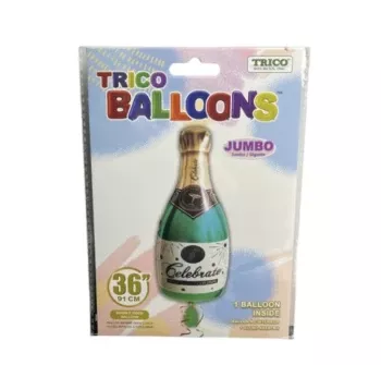 CHAMPAGNE 36 INCH MYLAR BALLOON