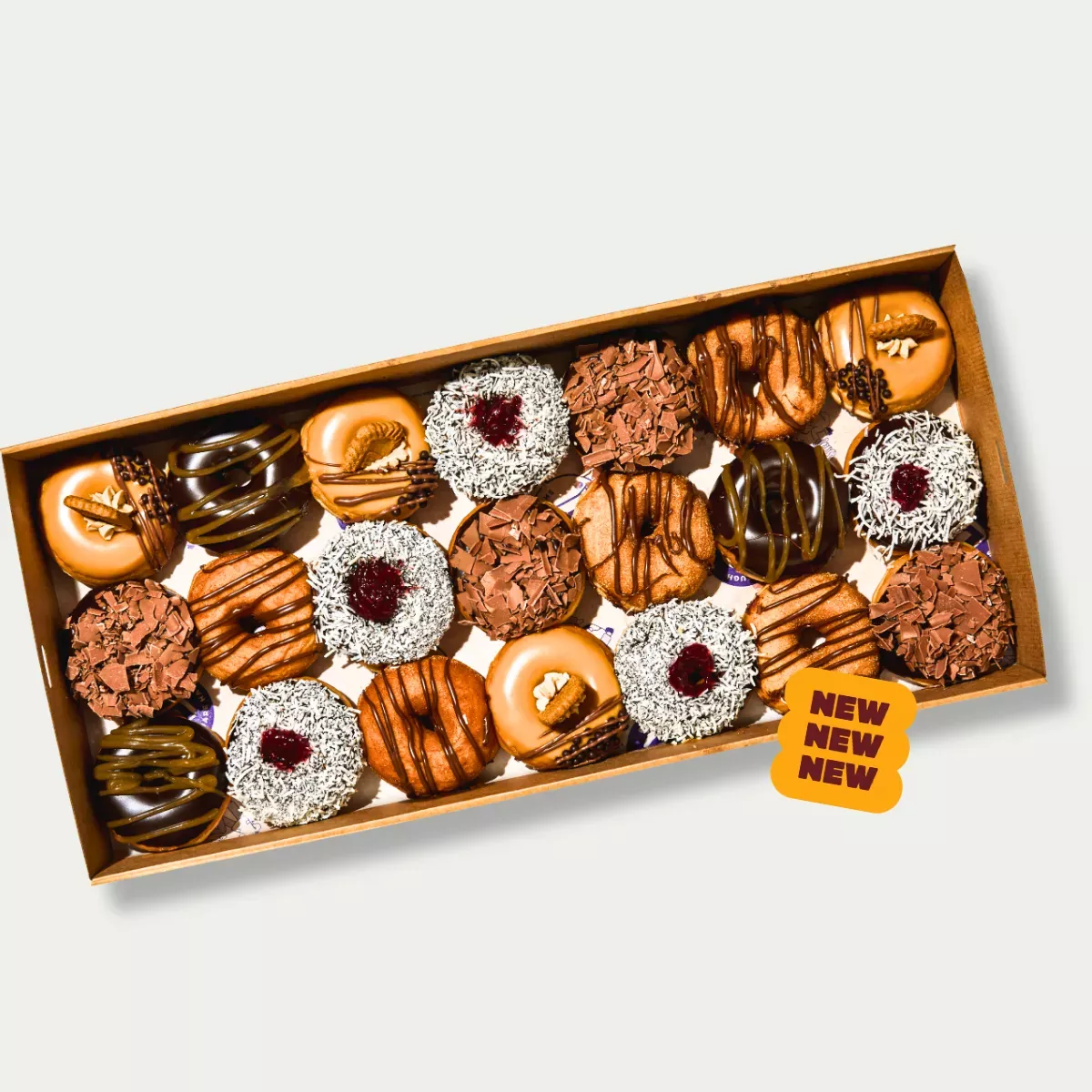 Chocolate Addiction Mini Donut Box