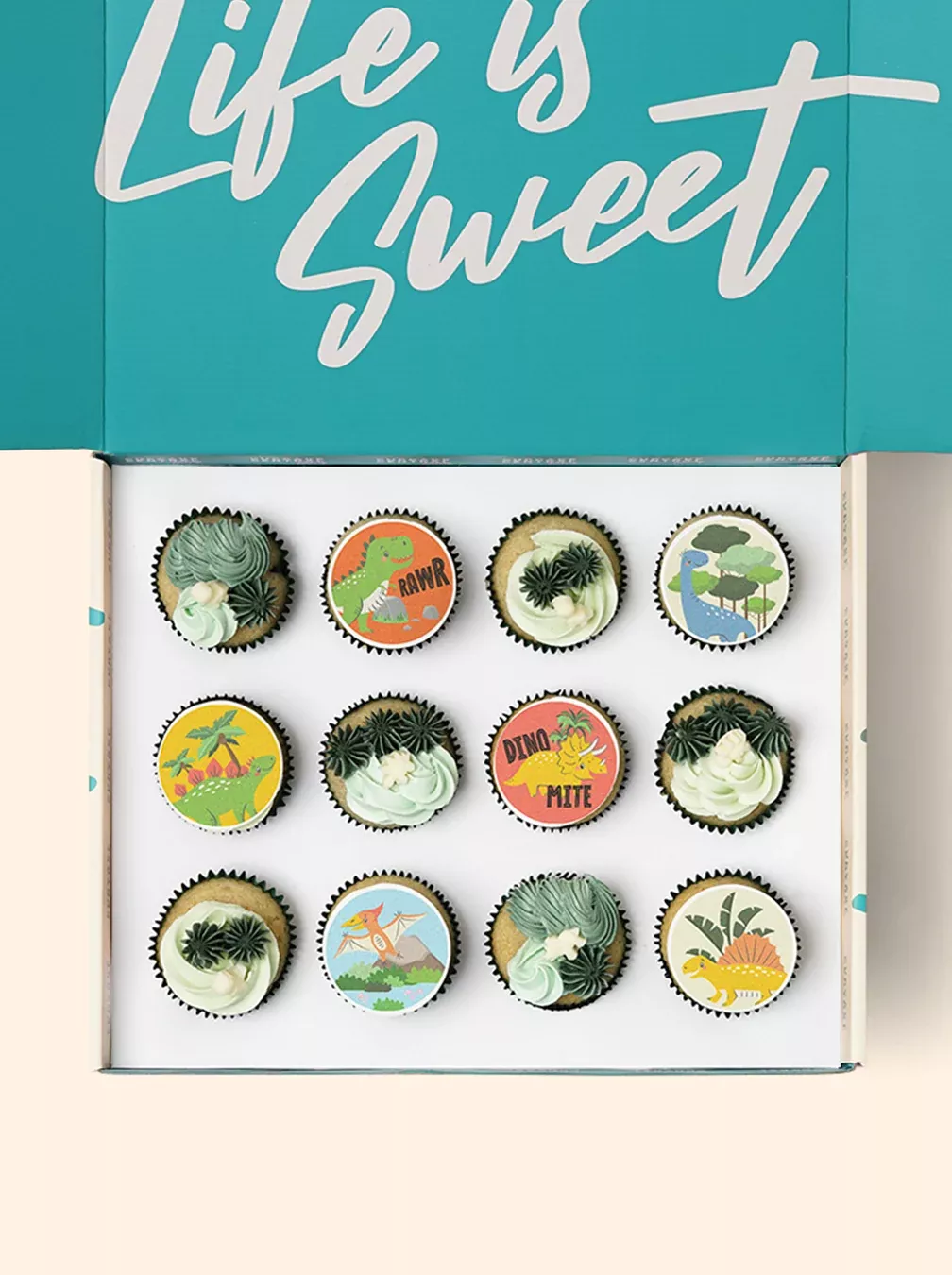 Dinosaur Cupcake Gift Box | Cupcake Central