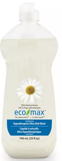 Eco-Max Dish Liquid Hypoallergenic (6-740 mL) (jit)