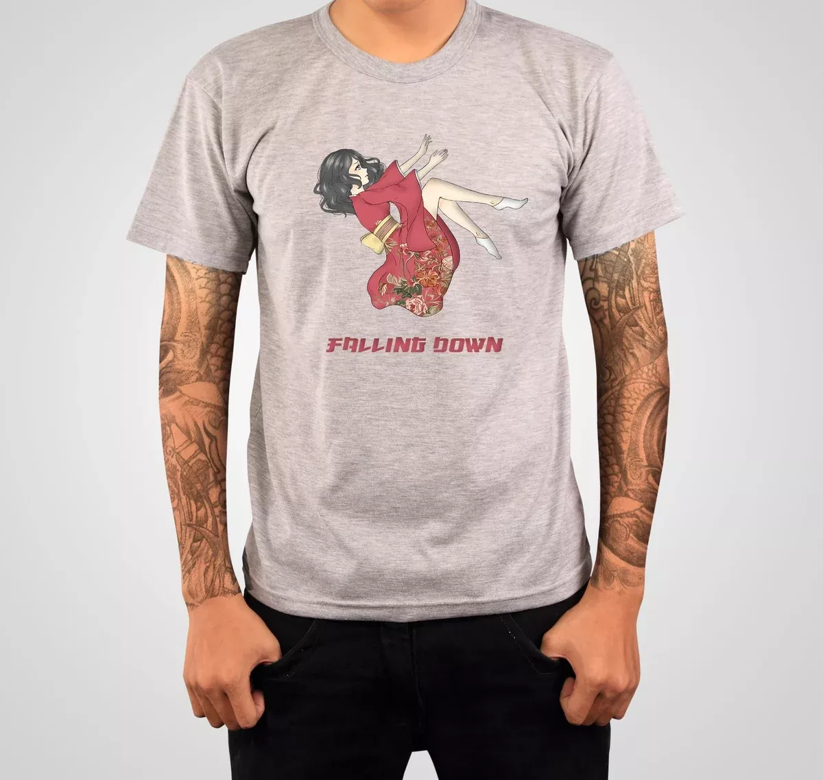 Falling Anime Tee