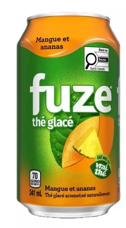 Fuze Iced Tea Mango Pineapple (12-341 mL)