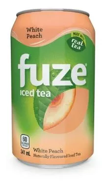 Fuze Iced Tea White Peach (12-341 mL)