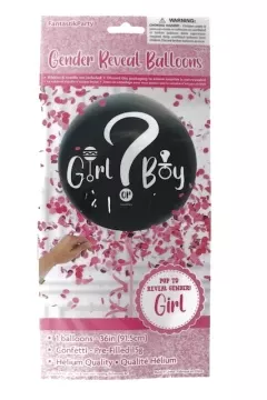 GIRL GENDER REVEAL BALLOON