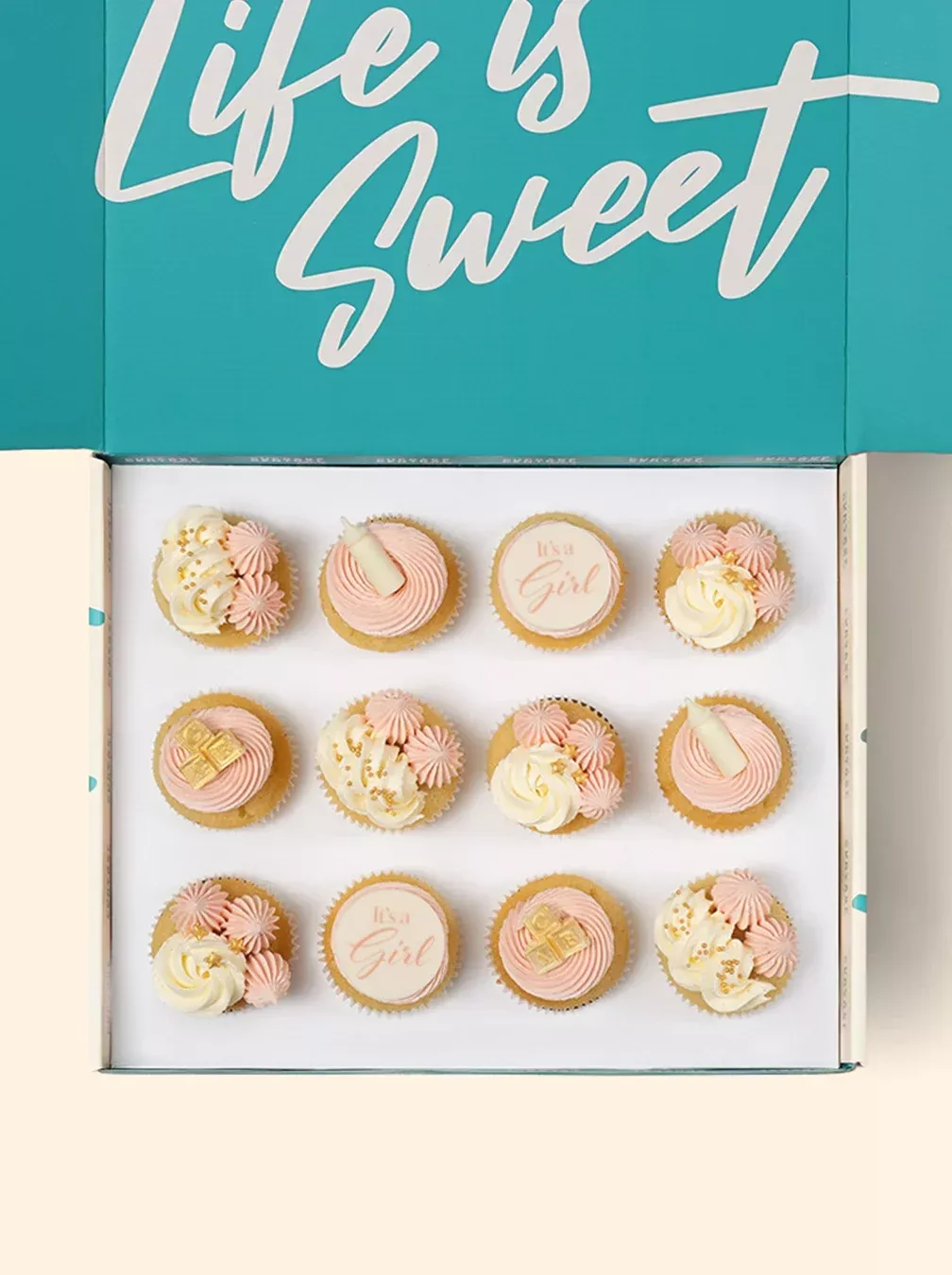 Girl's Baby shower Gift Box | Cupcake Central Melbourne