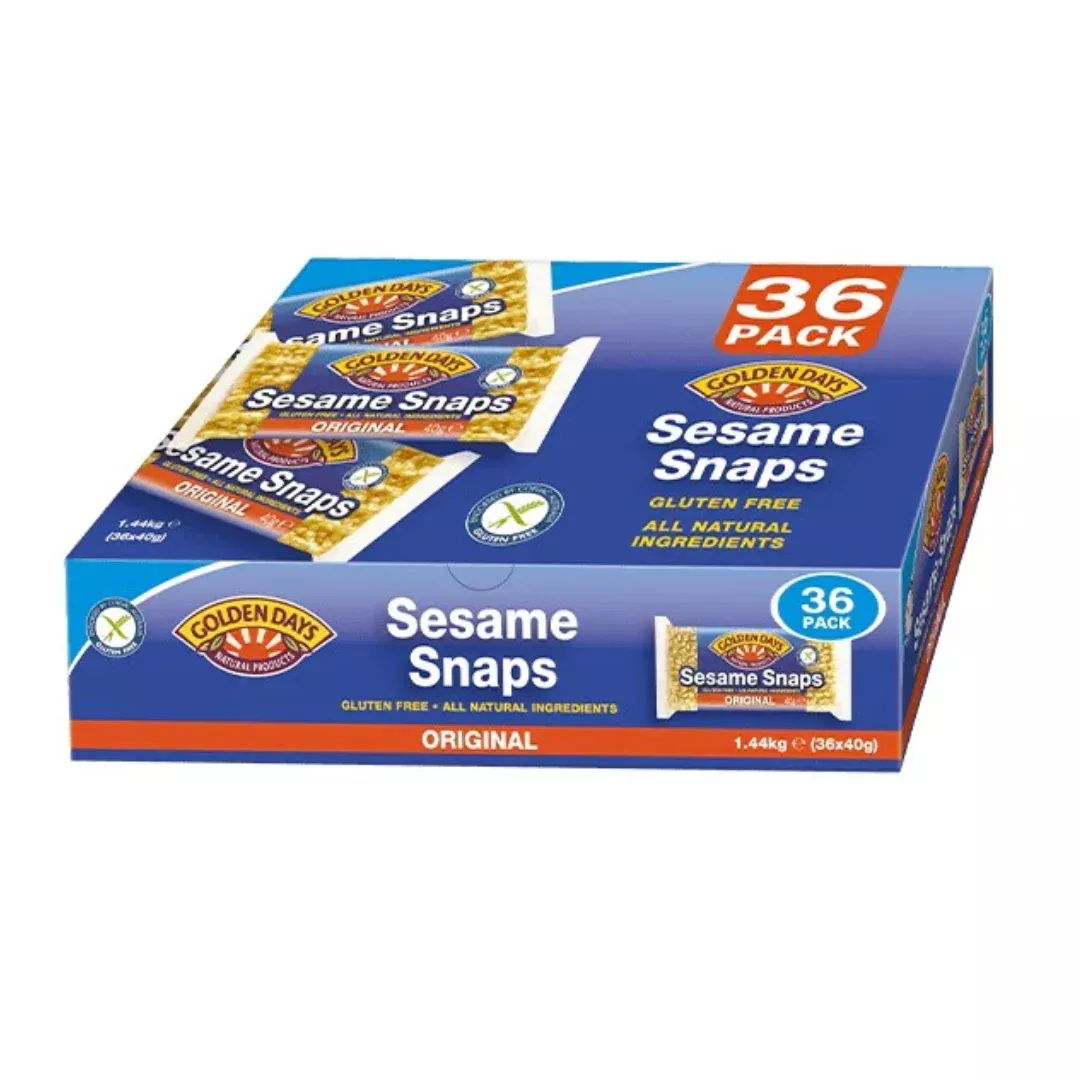 Golden Days Sesame Snaps x36