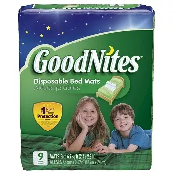 Goodnite Bed Mat Disposable (4-9 ea) (jit)