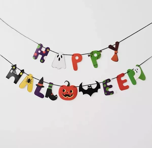 "Happy Halloween" Garland