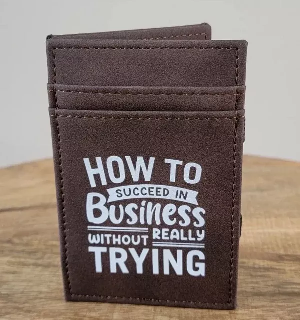 How to Succeed in Business Without Really Trying Broadway Musical inspired Wallet