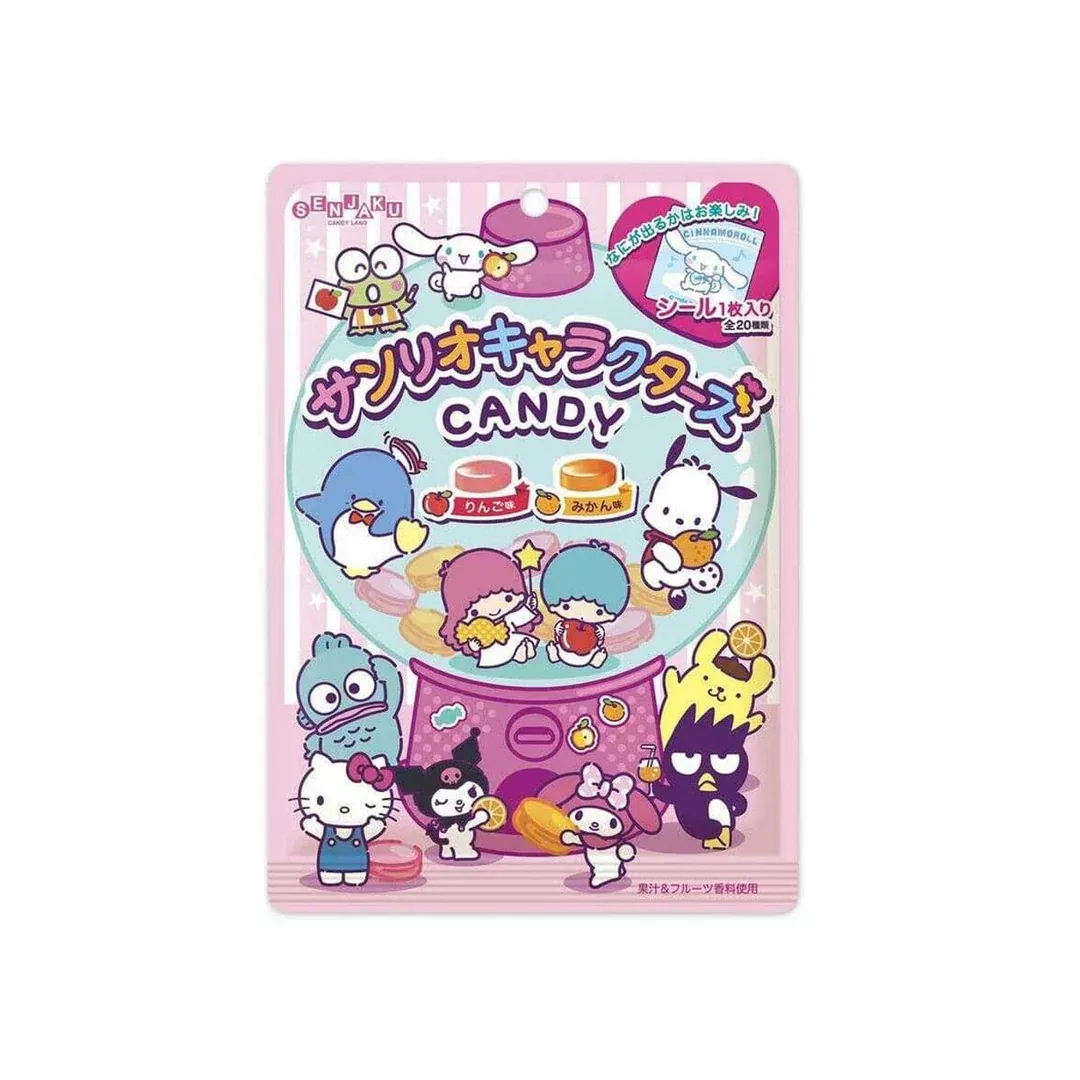 (Japan) Senjaku Sanrio Candy (Apple & Orange flavor) 47g