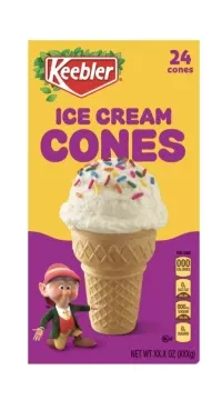 KEEBLER ICE CREAM CONES 24 COUNT