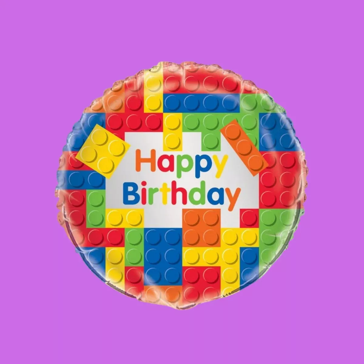 'Lego' Happy Birthday Balloon