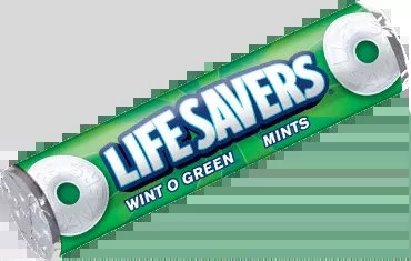 Lifesavers Mints Wintergreen 0.84 oz (20 Rolls Per Box)