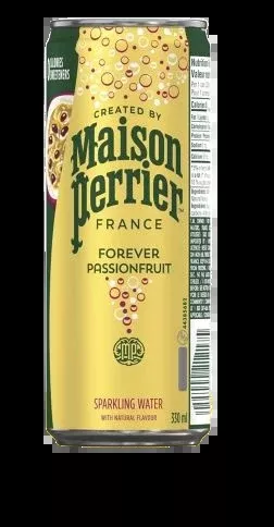 Maison Perrier Sparkling Water - Passionfruit (24-330 mL (Cans))