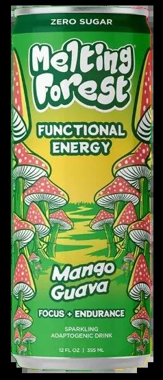 Melting Forest - Mushroom Energy Drink Mango Guava (12x355ml)
