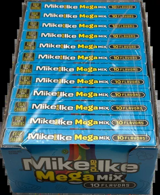 Mike and Ike Mega Mix 4.25 oz Theater Box (12 Box Per Case)