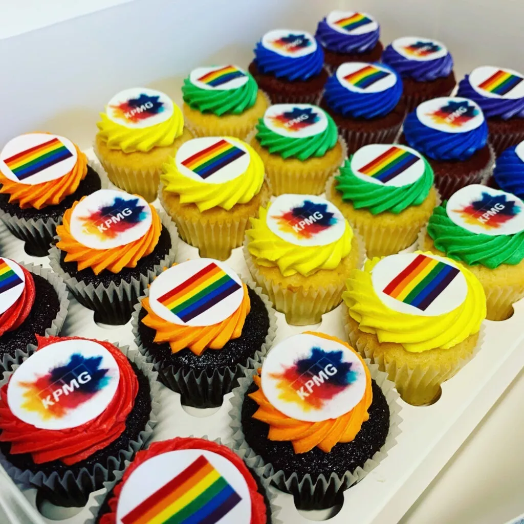 “Pride Celebrations” Corporate Cupcake Box