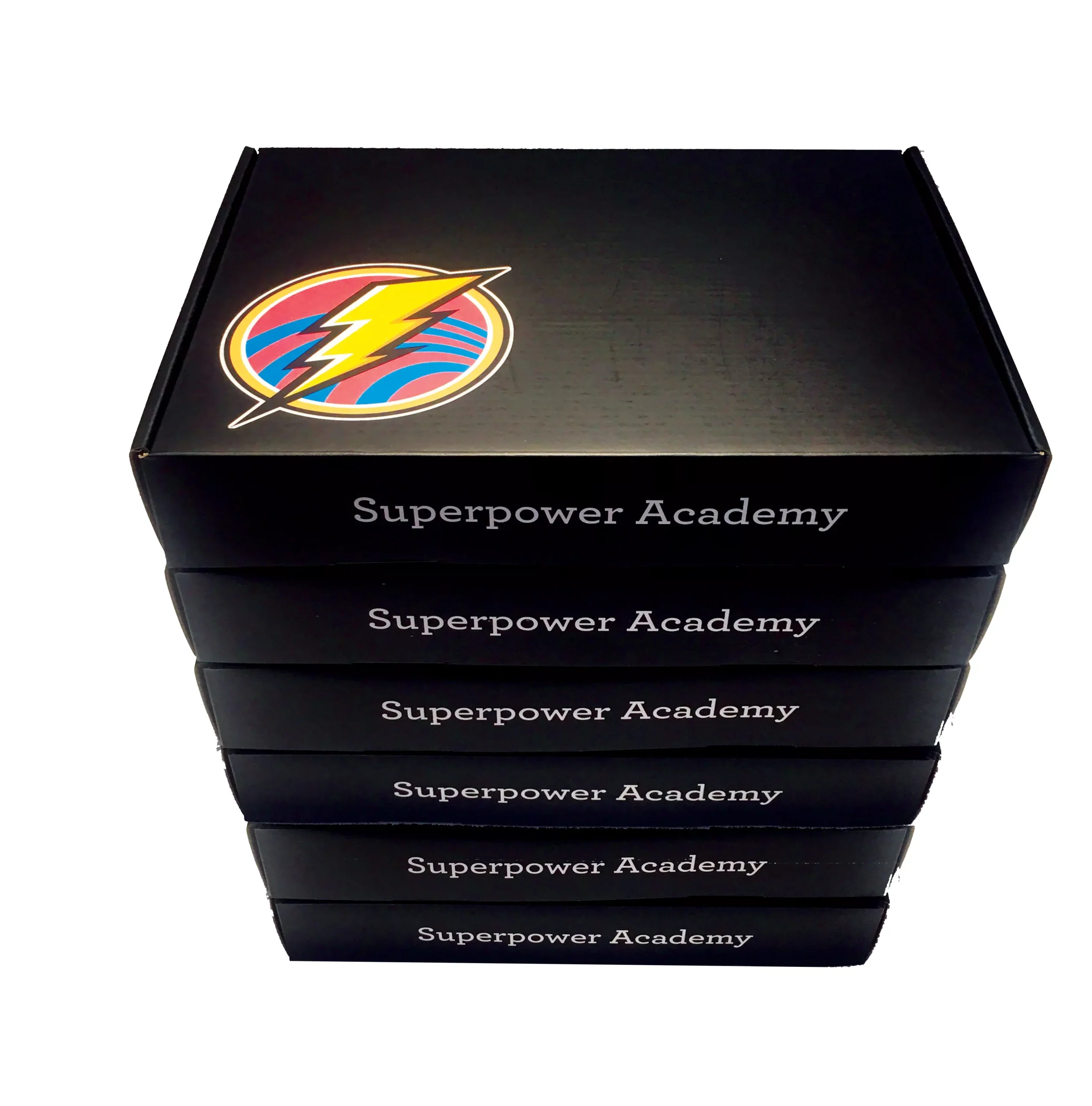 Six (6) Superpowered Boxes of Awesomeness!