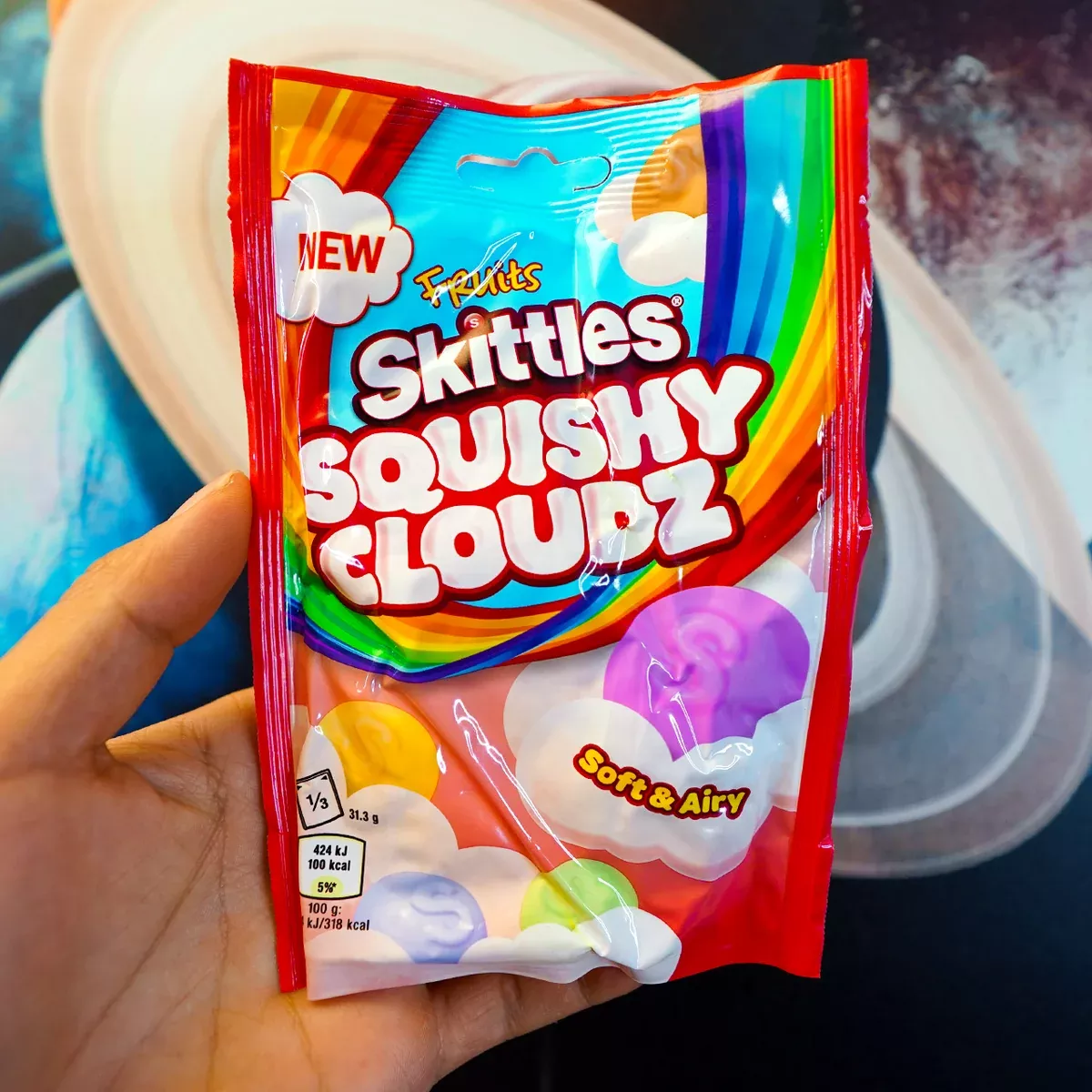 Skittles Squishy Cloudz