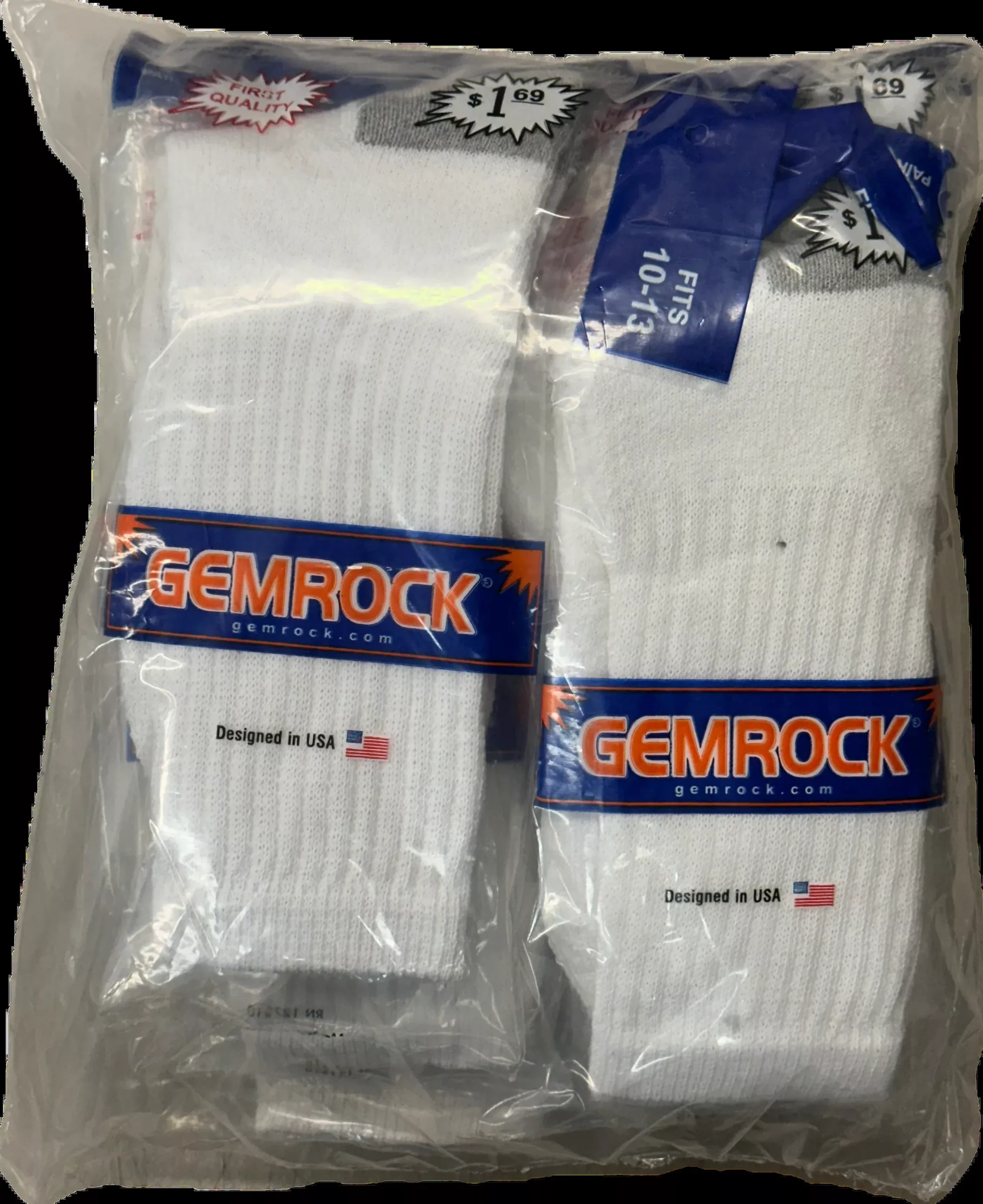 Socks Tube White ColorSize 11 to 13 (12 Pairs)