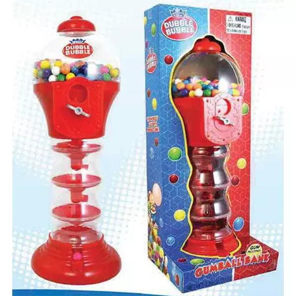Spiral Fun 18-Inch Gumball Machine with Gumballs