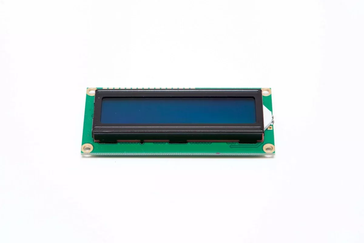 Standard LCD 16x2 - white on blue